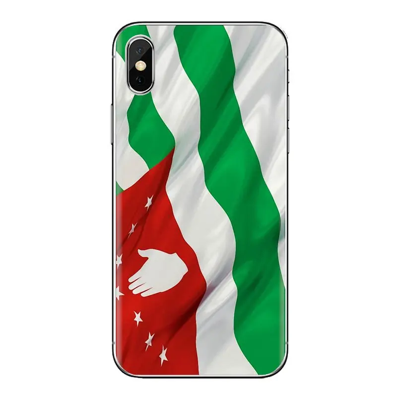 Мягкие прозрачные чехлы с принтом флага Джорджии для iPod Touch Apple iPhone 4 4s 5 5S SE 5C 6 6S 7 8 X