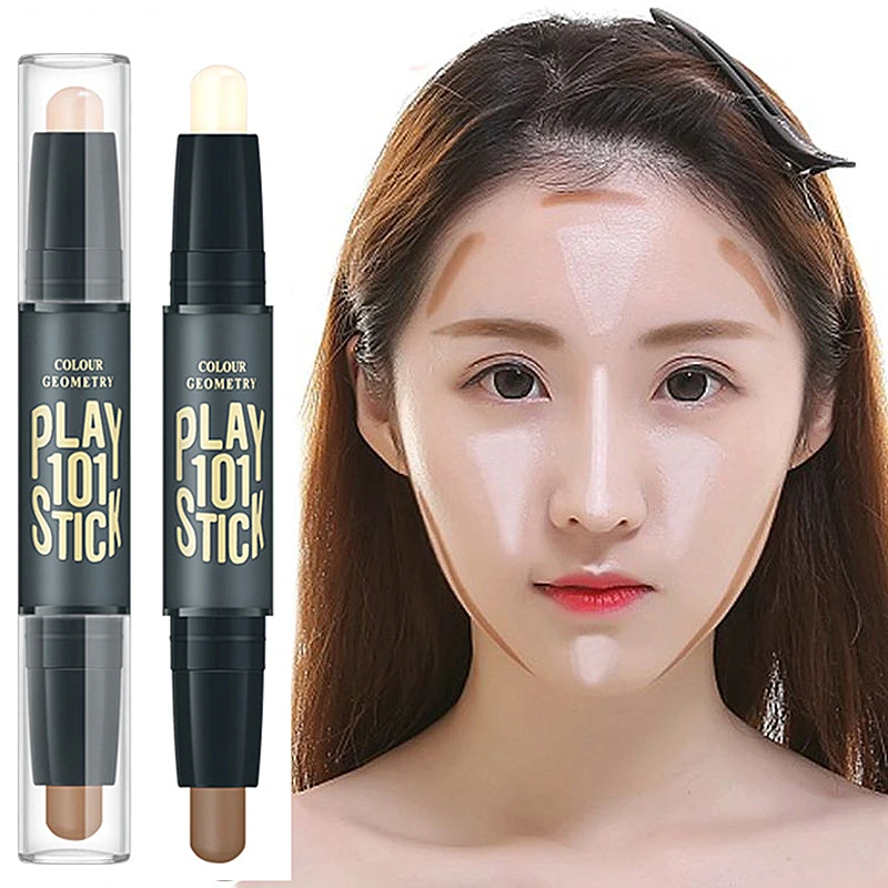 

Makeup Illuminator Face Contouring Marker Face Contouring Concealer Bronzers Markers Cosmetic Pen 3D Makeup Concealer