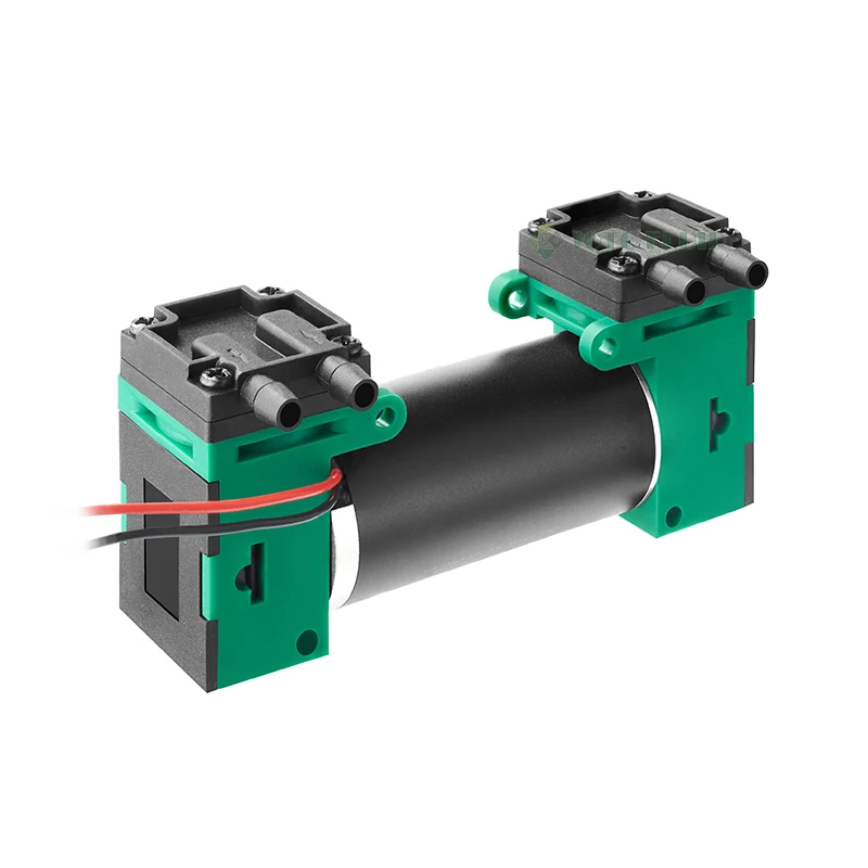  88кпа 12 В двойная головка тихий микро вакуумный насос Маленький отрицательного