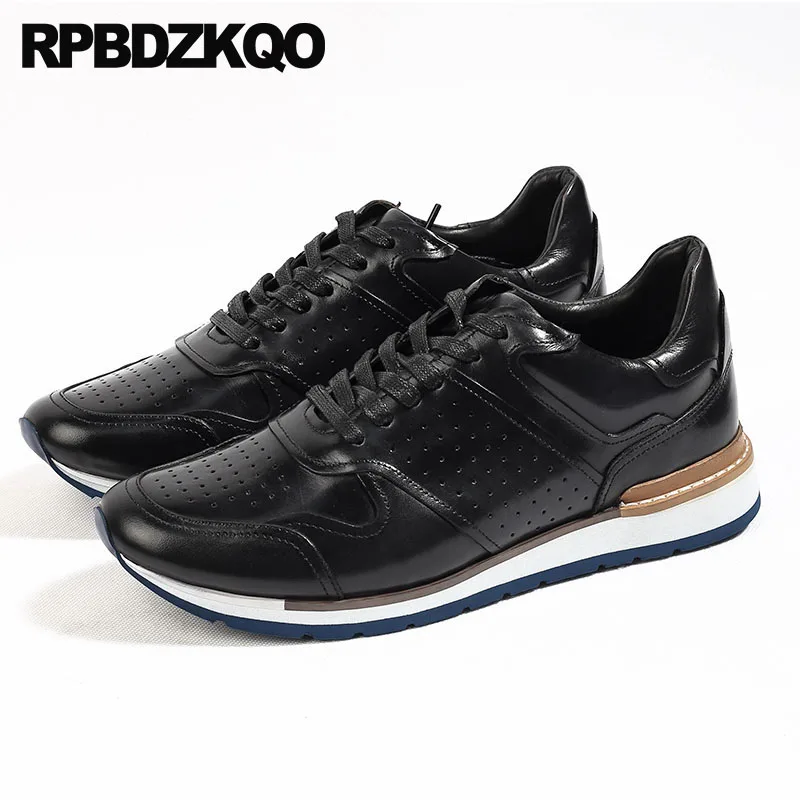 Кроссовки мужские из натуральной кожи удобная повседневная обувь Роскошные