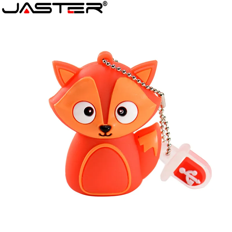Usb флеш-накопитель JASTER 64 Гб в стиле мультфильма Пингвин сова лиса usb 2 0 4 ГБ 8 16 32 |