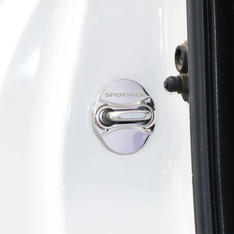 Авто-Стайлинг крышка дверного замка автомобиля Авто эмблемы чехол для KIA sportage kia