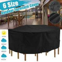 universal 6sizes waterproof outdoor patio garden furniture covers rain snow chair covers for sofa table chair dust proof cover