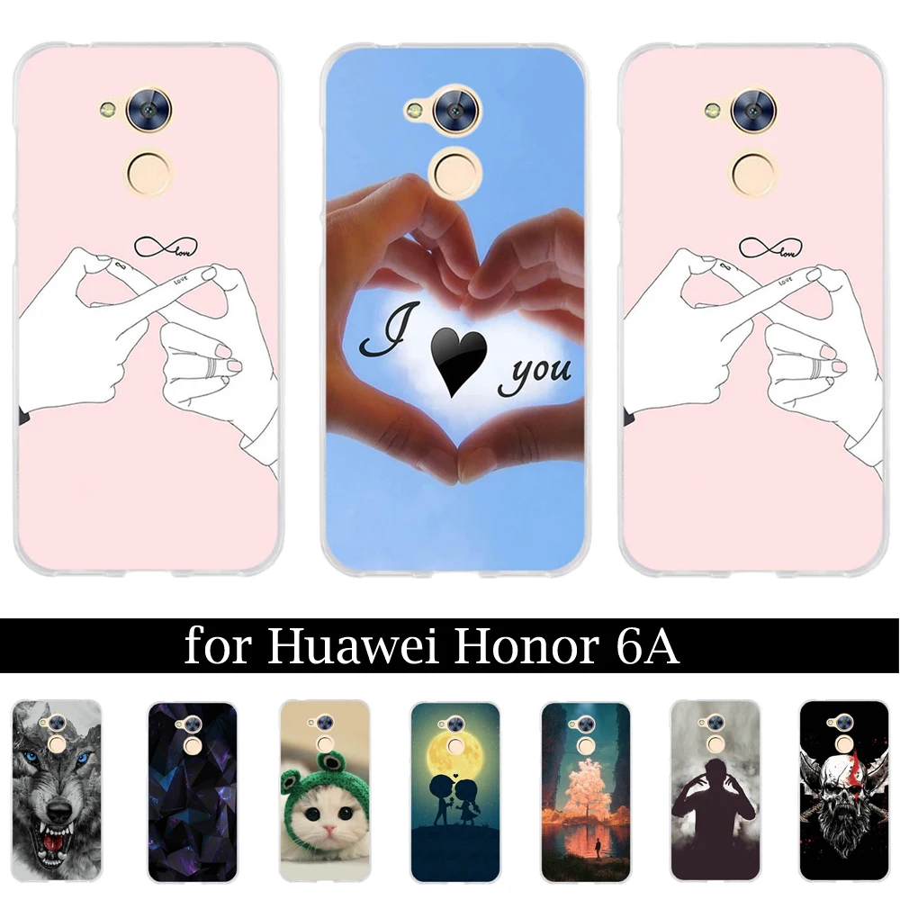 Новый чехол для Huawei Honor 6A DLI TL20 силиконовый Honor6A защитный задней панели