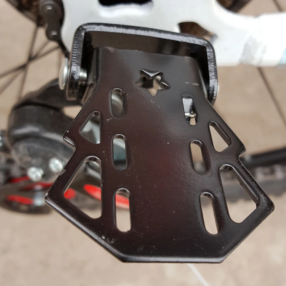 Пара задних педалей для горного велосипеда из нержавеющей стали утолщенные