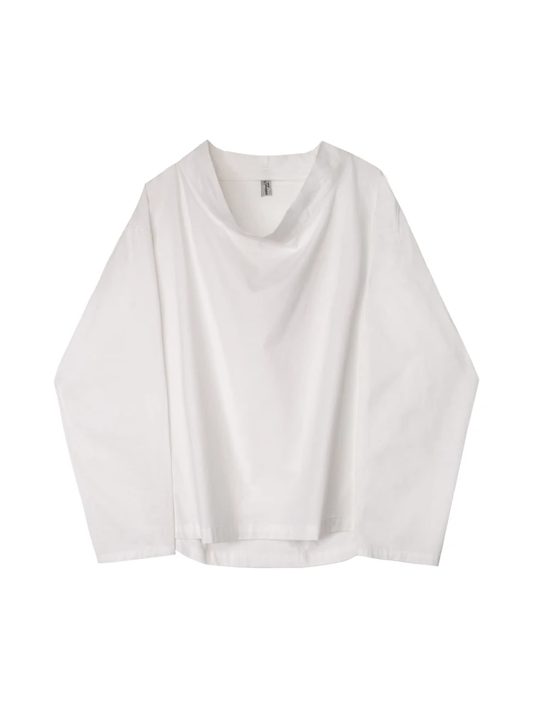 Домашняя рубашка Yamamoto темно черная Минималистичная холодная с воротником