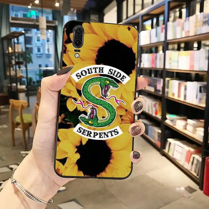 

Riverdale South Side Serpents tv show Phone Case For Huawei honor Mate P 10 20 30 40 i 9 8 pro x Lite smart 2019 nova 5t