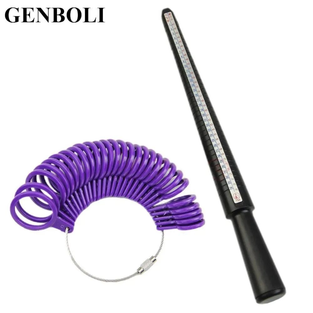 Размер США ювелирные изделия инструмент кольцо оправки палец размер r