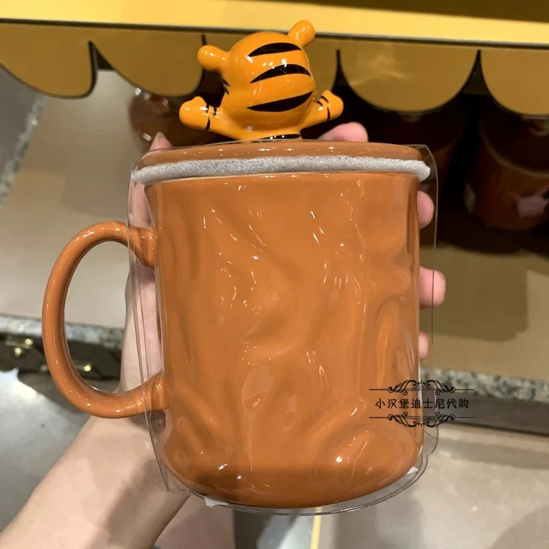 Taza de cer&aacute;mica para beber, cute Winnie the Pooh Tigger de Shanghai Disney, pareja-4