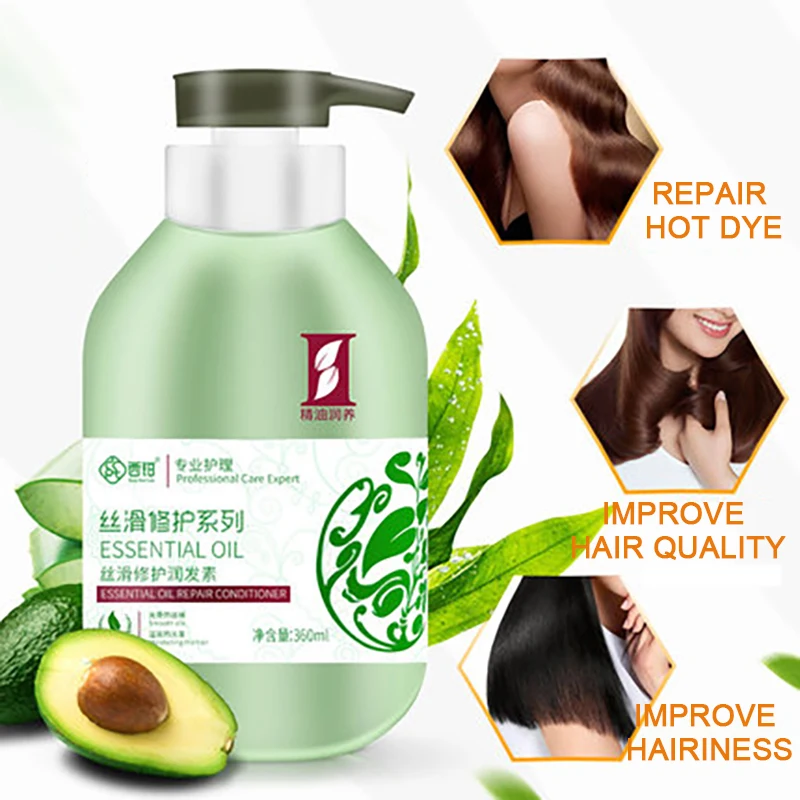 Кондиционер для лечения сухих и поврежденных волос без сульфат силикона