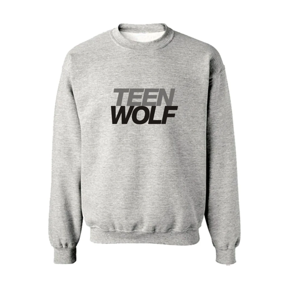 

Teen Wolf O Neck Hooded Men/women Autumn Winter New Arrivals Casual Sweatshirt Warm Pullover Print Hip Hop Fashion Tops