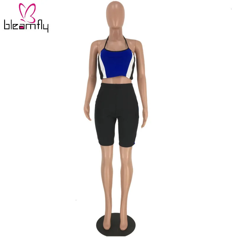 Комплект из двух предметов Праздничная летняя одежда для женщин спортивный