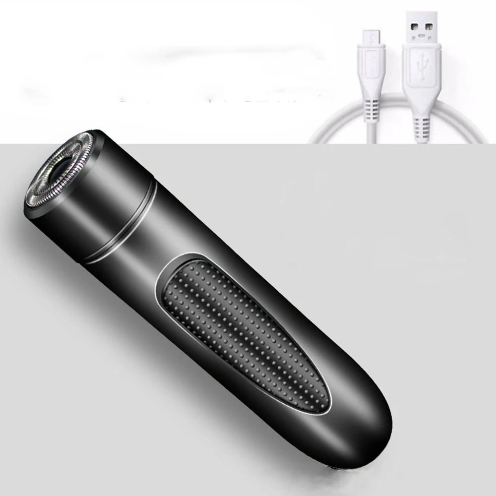 Мужской портативный мини дициклический электробритва автоматический