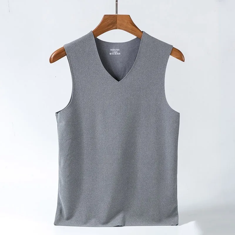 Новое мужское нижнее белье без начеса термобелье облегающее горячее жилет L