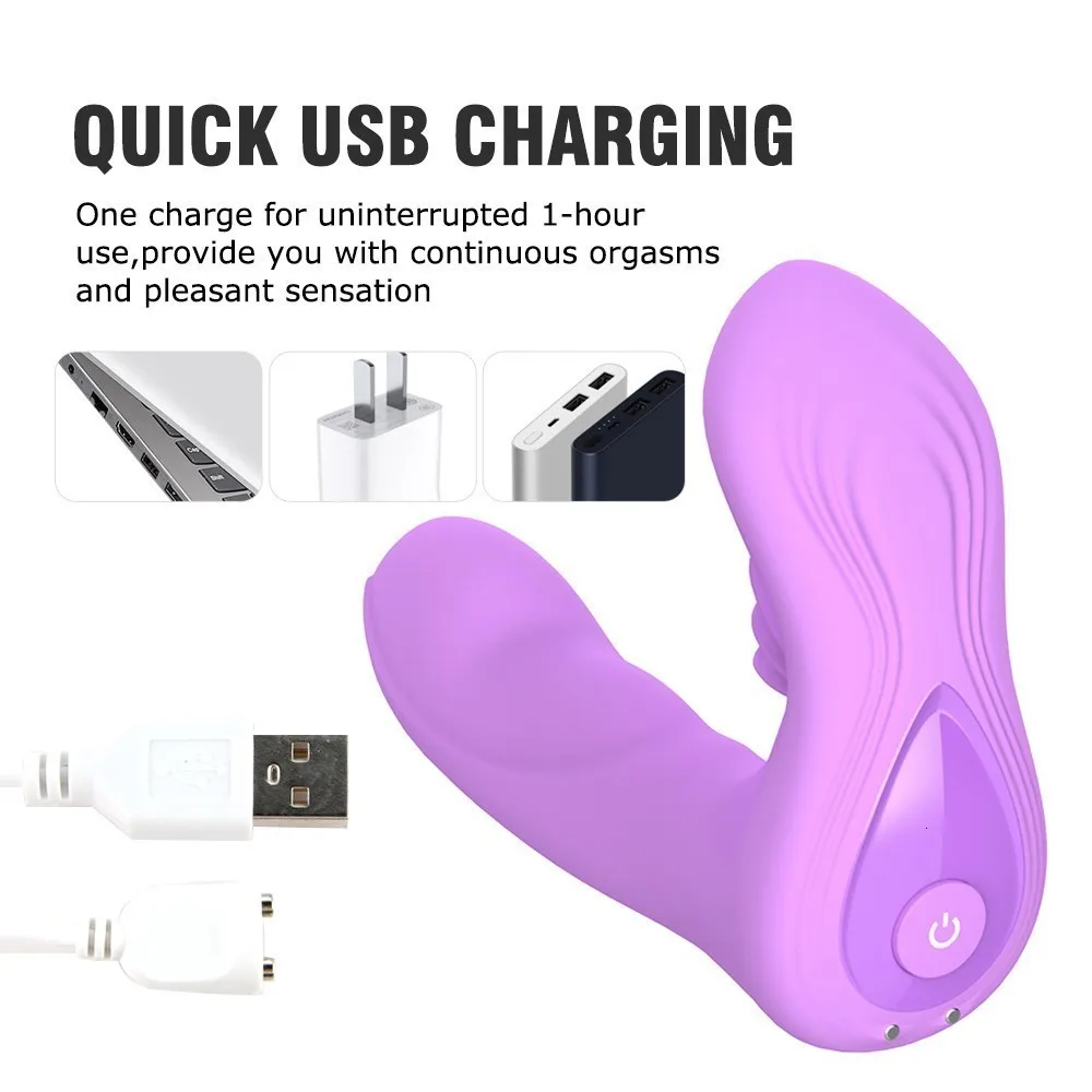 Трусики с подогревом и дистанционным управлением Вибрация вагины Стимулятор