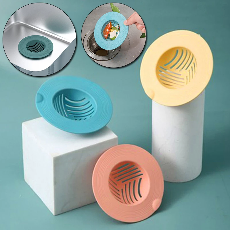 1 шт. силиконовых кейсов Кухня Раковина фильтр водяные пробки заказанных кабелей