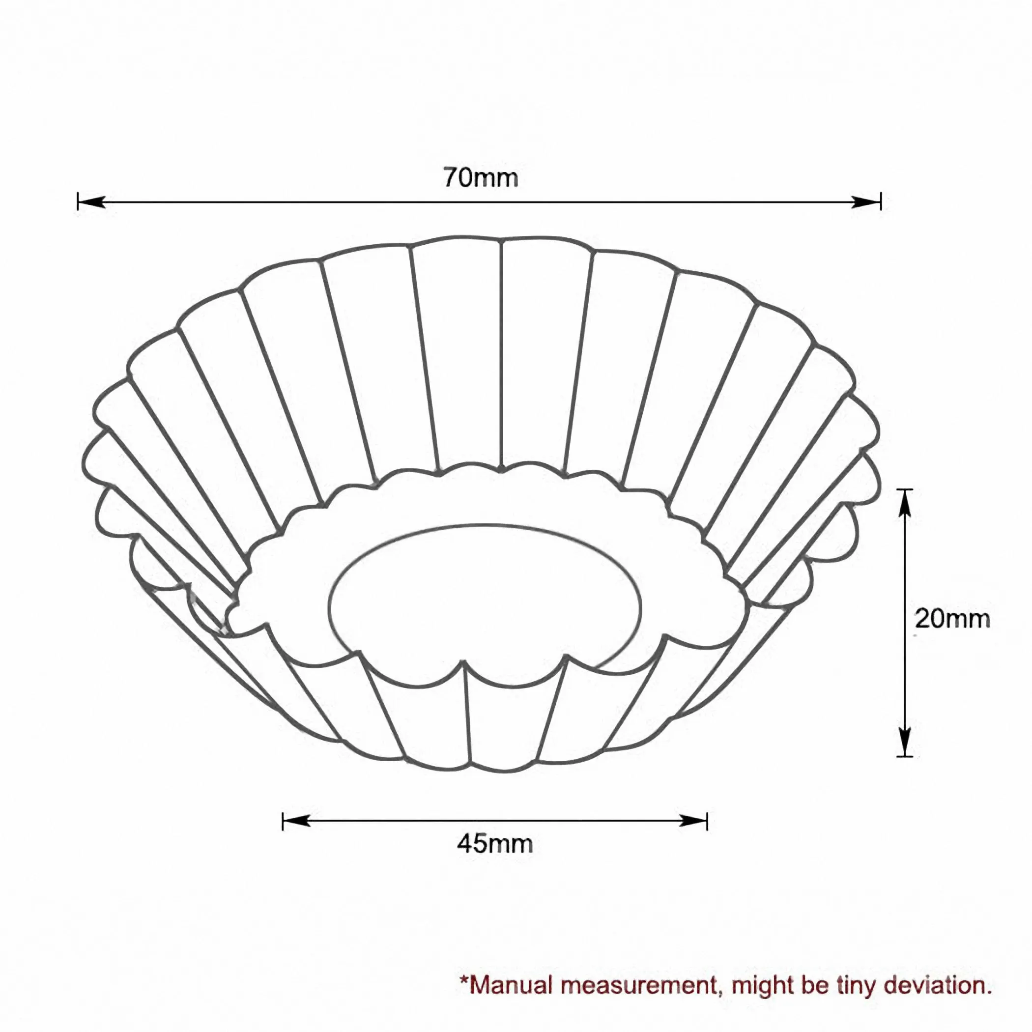 Много формы для яичного пирога кекс печенья с антипригарным покрытием