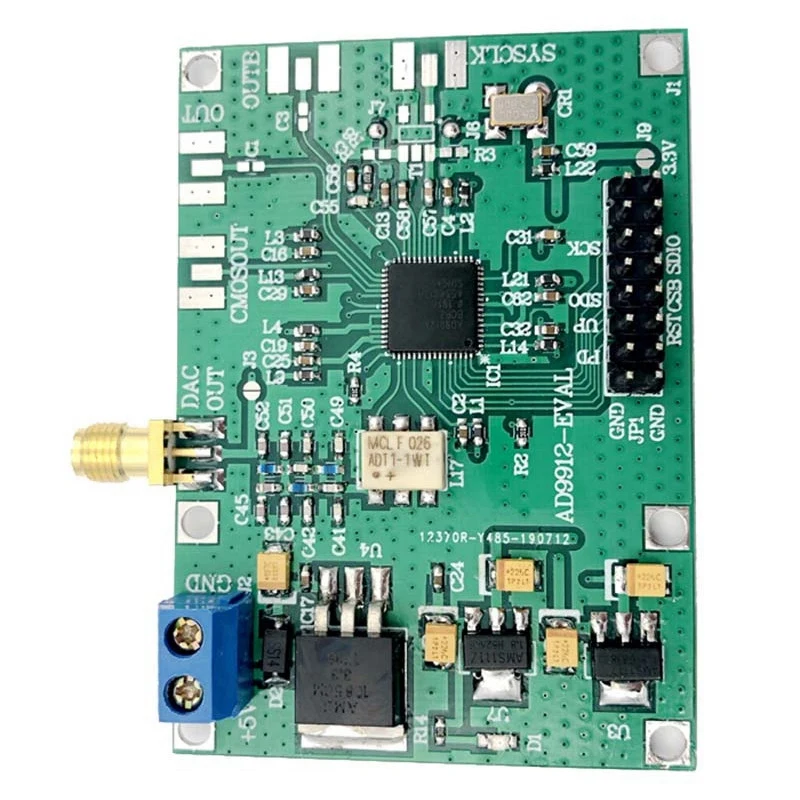 AD9912 GSPS частота 1 Гц 400 МГц Синусоидальная волна выход DDS источник сигнала