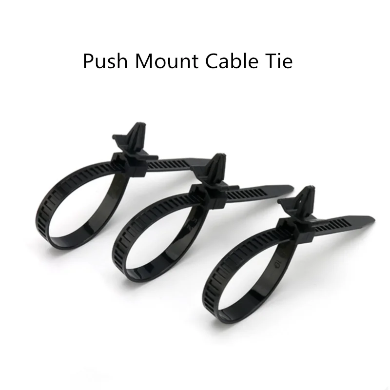 100 шт. 5 мм x200 нажимные зажимы для проводов нейлоновый винт нажимного крепления