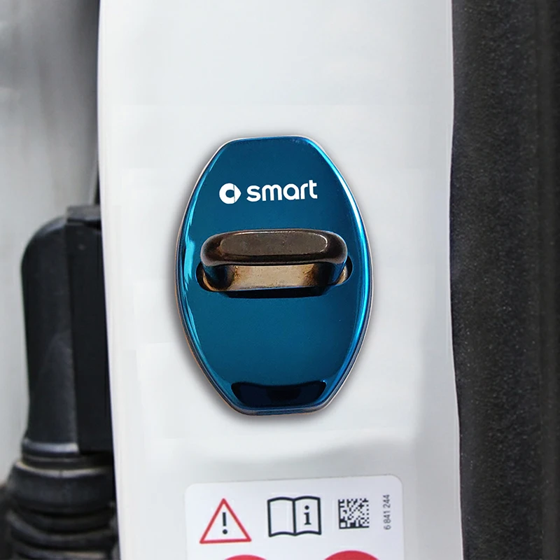 2 шт. авто-Стайлинг крышка дверного замка автомобиля Авто эмблемы чехол для Mercedes