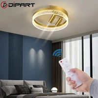 modern led ceiling lights for living room kitchen modern gold ceiling room lighting corridor lamp dimmable with remote control