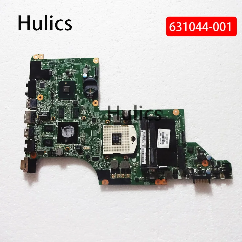 Материнская плата Hulics Original 631044-001 для ноутбука HP pavilion DV6 DV6T DV6-3000 материнская DA0LX6MB6I0