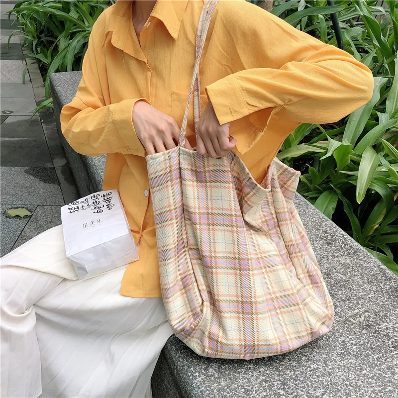 Youda оригинальный стиль дамы большой емкости сумки шерстяная ткань покупки