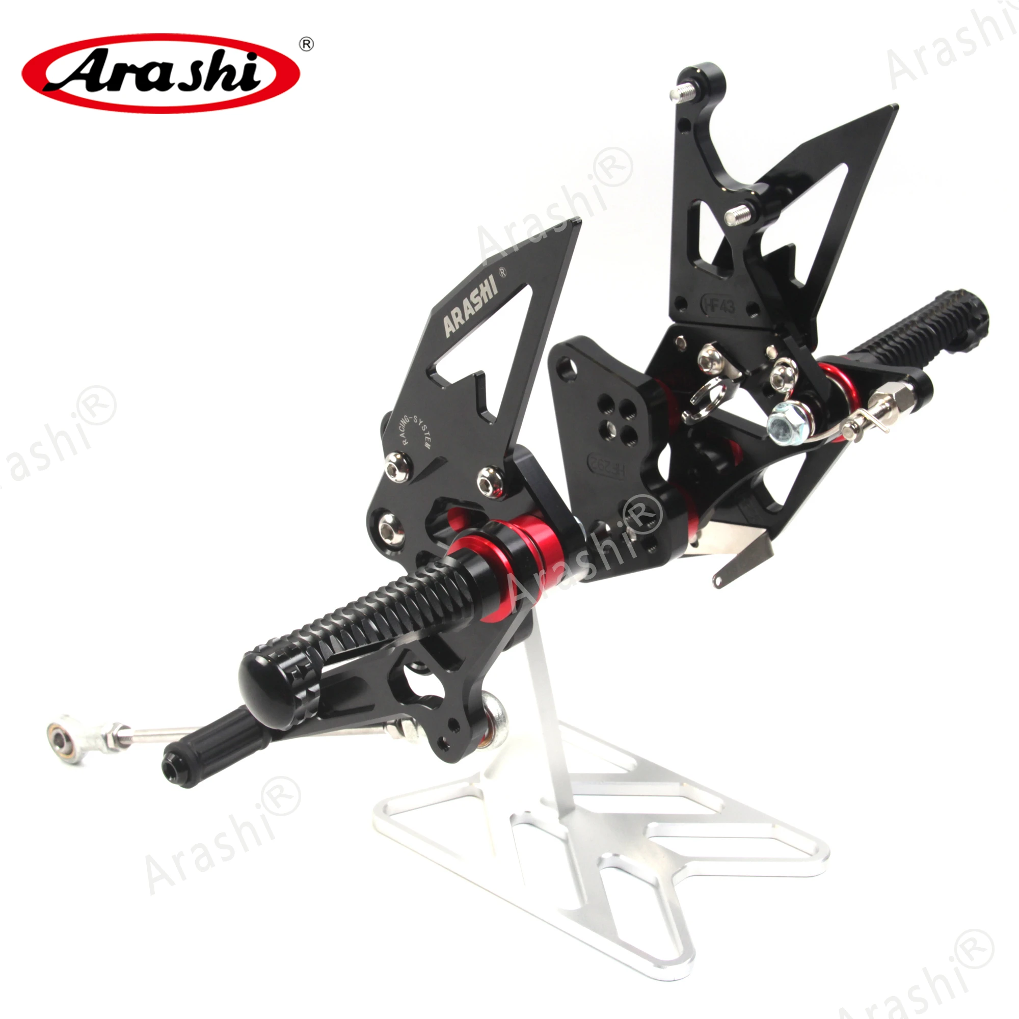 Араши для SUZUKI HAYABUSA GSXR1300 2008- ЧПУ Регулируемые подножки Rider подножек GSX-R GSXR 1300 GSX1300R 2009 2010 2011