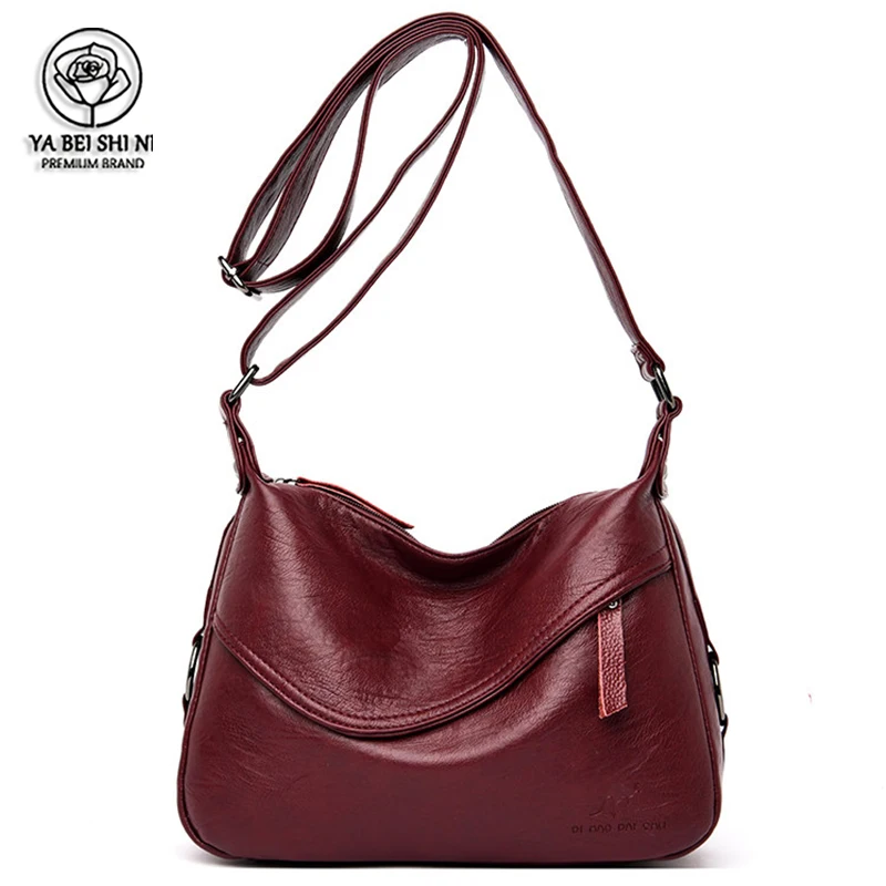 2021 женские кожаные сумки через плечо для женщин Tote Bolso Mujer Женская сумка модные