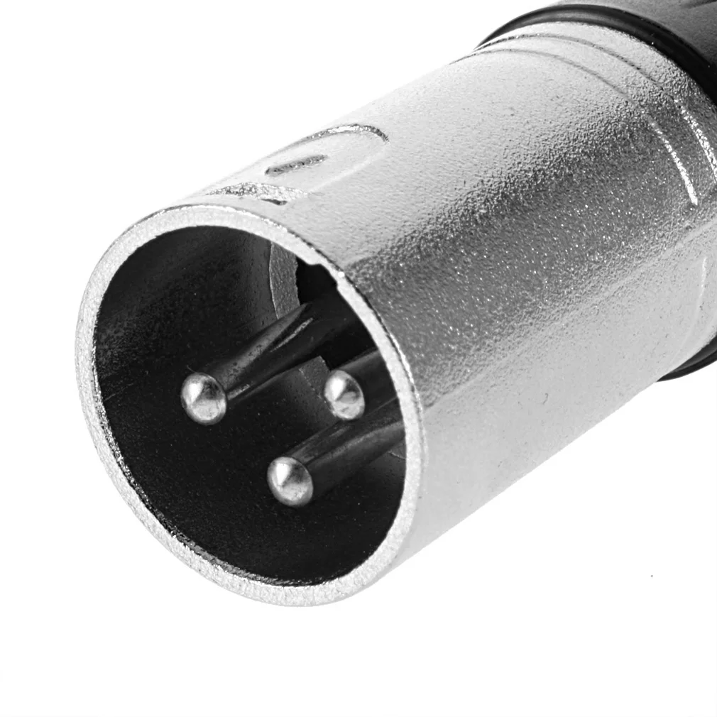 

Hot 1Pc Type Mic Microphone XLR Male 3-Pin Audio Cable Connector Solder Hotest