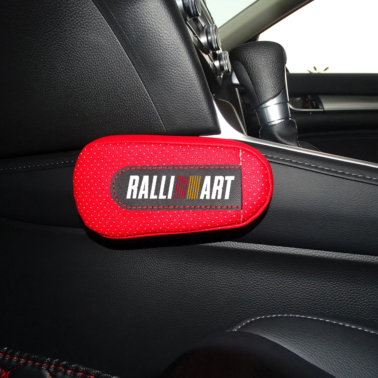 

Car Soft Leather Leg Cushion Knee Pad Armrest pad Seat Supports For Mitsubishi ASX delica outlander pajero Colt L200 lancer EX