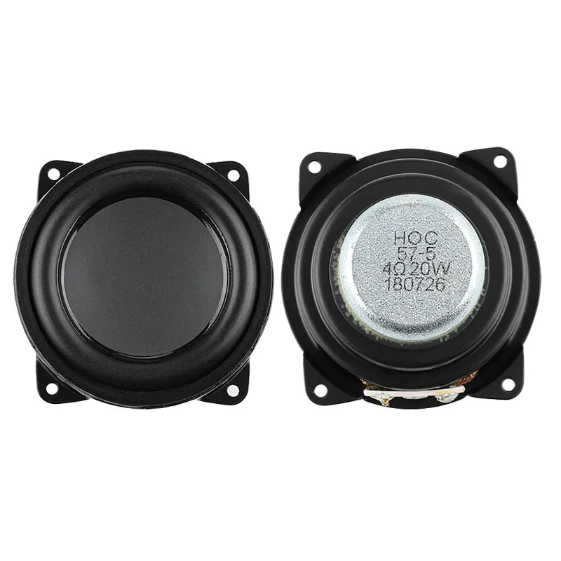 SOTAMIA 2Pcs 2 дюйма Портативные полнодиапазонные динамики 4 Ом 20 Вт неодимовый звуковой угловой громкоговоритель усилитель домашний кинотеатр DIY on.