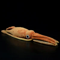 130cm cute giant squid stuffed plush toy atlantic giant squid doll animals simulation real life architeuthis dux soft kids gift