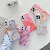 lltct new marble imd soft phone case for iphone 12 12 pro max 11 pro max x xr xs max 7 8 plus se 2020 back cover funda fashion