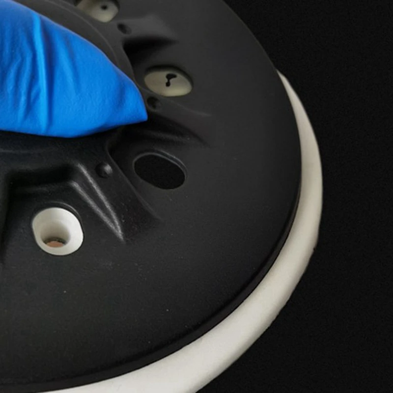 

6 Inch 48-Hole Dust-Free Support Sanding Pad, Soft Sanding Pad for 6-Inch Hook and Ring Grinding Discs of Festool Sander