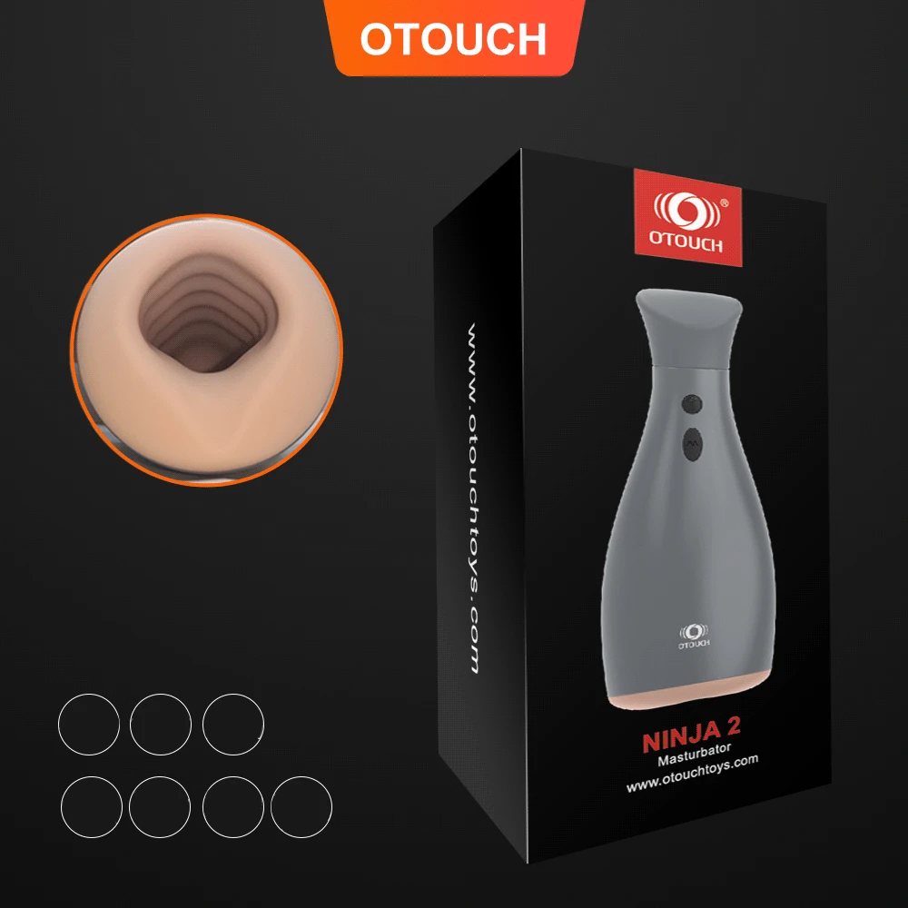 Otouch NINJA 2 мастурбатор для мужчин мужской Вибраторы двойной груди минет вакуумный