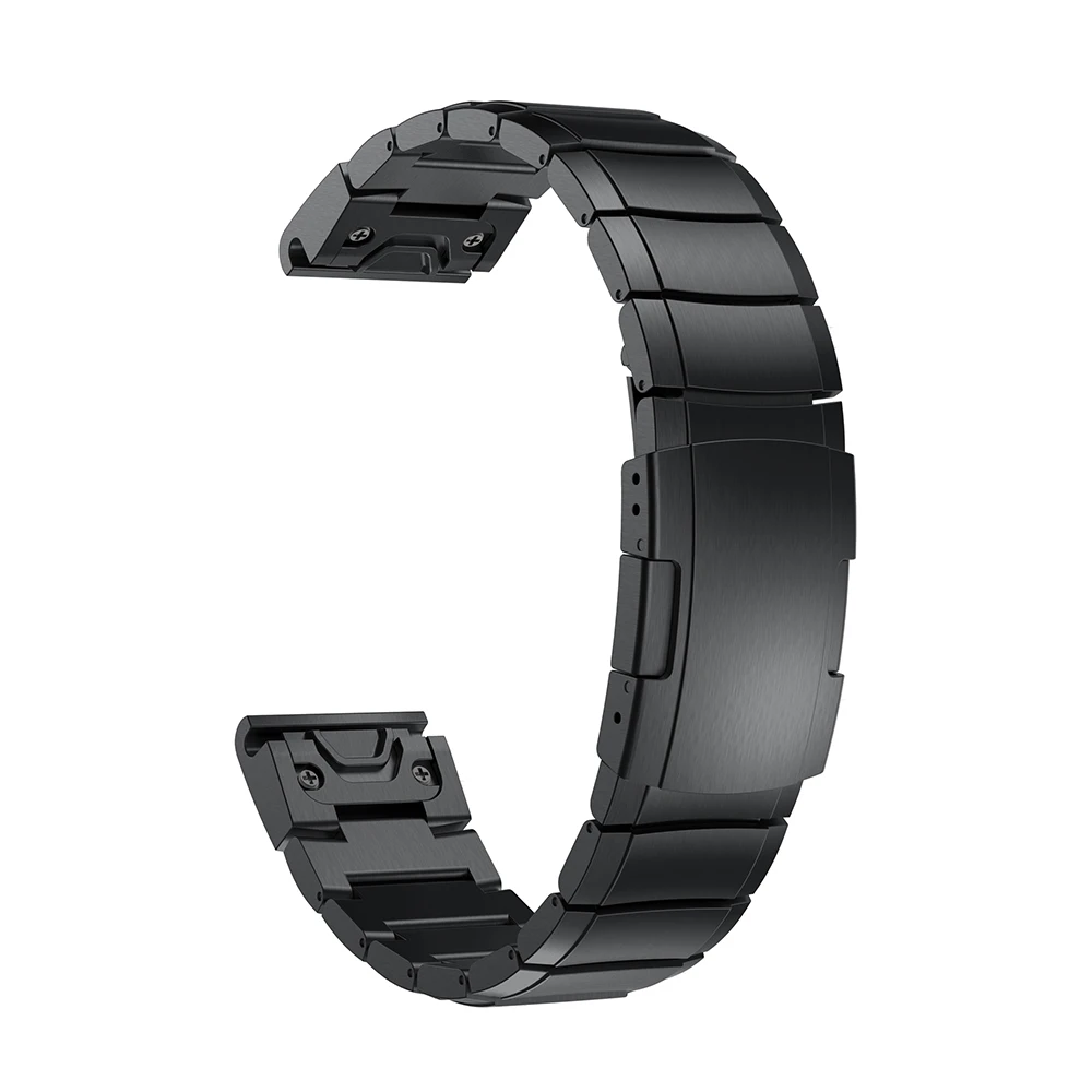 Металлический ремешок для Garmin fenix 6 6X 6S 5S 5 5X plus 26 мм 22 20 ремешки из нержавеющей