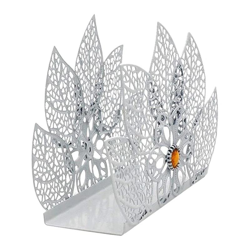 Белая стойка для салфеток держатель свадебного банкета полотенец Органайзер