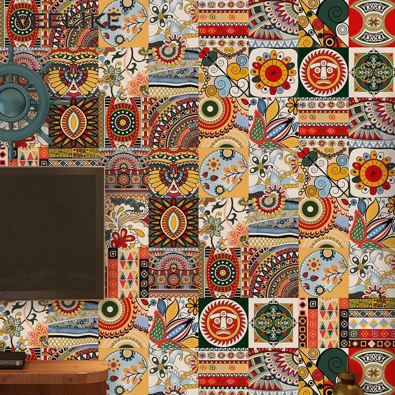 

Thicken Self Adhesive Wallpapers Square Floor Wall Stickers Kitchen Backsplash Tiles Peel and Stick Modern Home Renovation Decor