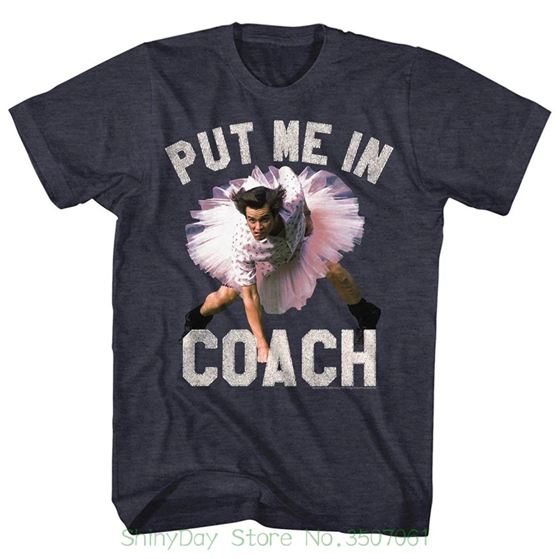 Футболки брендовая одежда облегающая футболка с принтом Ace Ventura Mens Put Me In T shirt Diy
