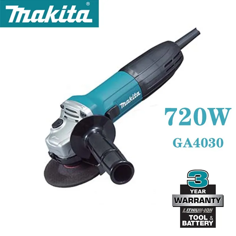 

Угловая шлифовальная машина MAKITA GA4020 шлифовальный станок для обработки камня, шлифовальный станок, домашний режущий станок, шлифовальный ст...