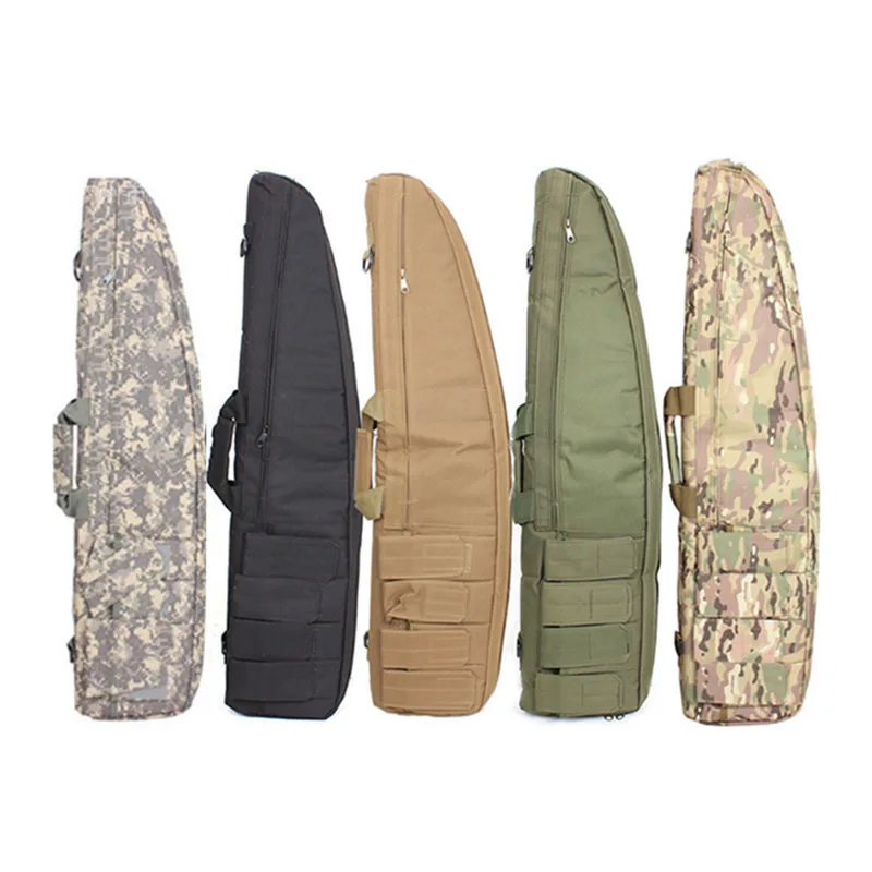 

Tactical Equipment War Game Gun Bag Hunting Airsoft Holster Military Molle Sniper Rifle Scope Case Firearm Pack Slip Durable