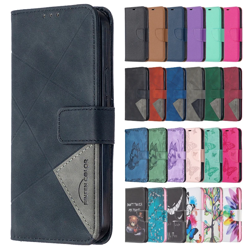 Wallet Leather Case For Xiomi Pocom3 Pro Mim3 5g Coque Card 