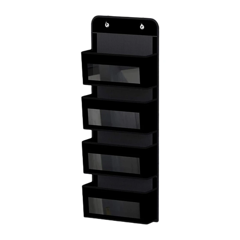 

Wall-mounted Storage Dag With 4 Large Pockets, Suitable For Home And Office
