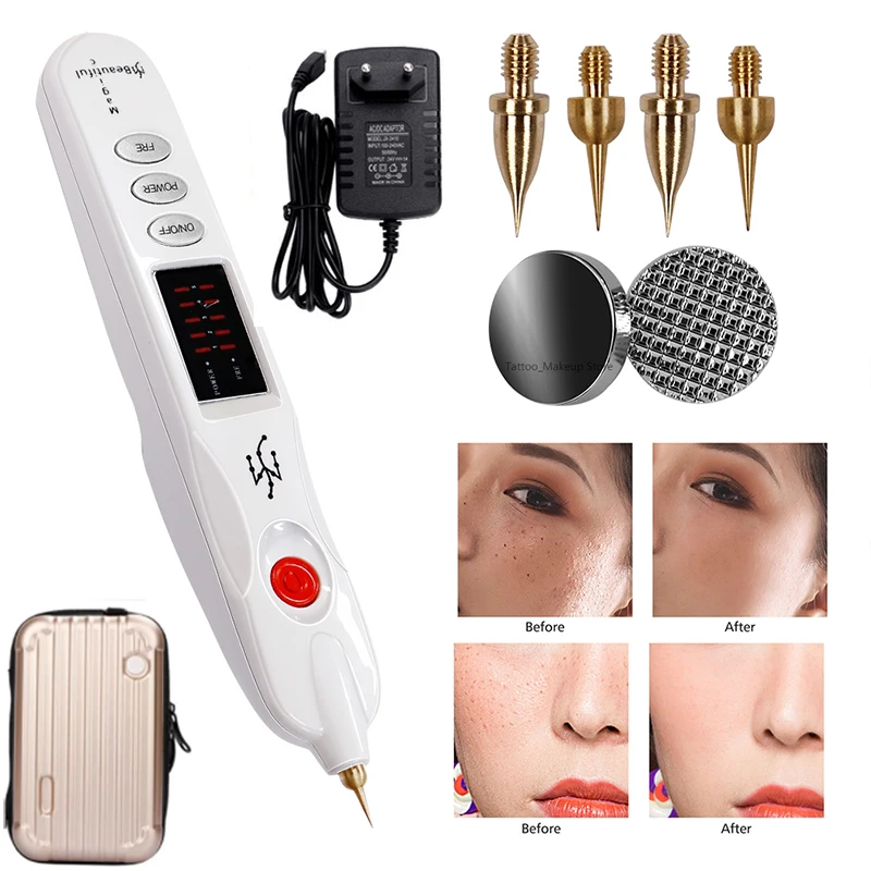 

Ion Despeckle Pen Electric Removal Tool Freckles LCD Screen Moles Scars Tattoo Skin Care Beauty Machine Baggage Packing No Scars