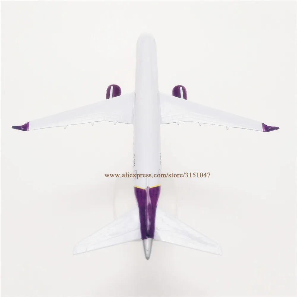 Avi&oacute;n a&eacute;reo de aleaci&oacute;n de Metal para ni&ntilde;os, modelo de avi&oacute;n mongol Hunnu Air E-190 E190, 20CM, regalos para ni&ntilde;os-3