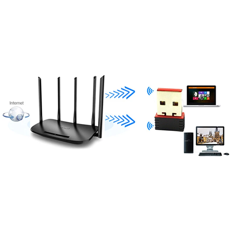 BT4.0 мини-usb Wi-Fi Bluetooth двойная функция беспроводной 3g 4G сетевая карта для ноутбука