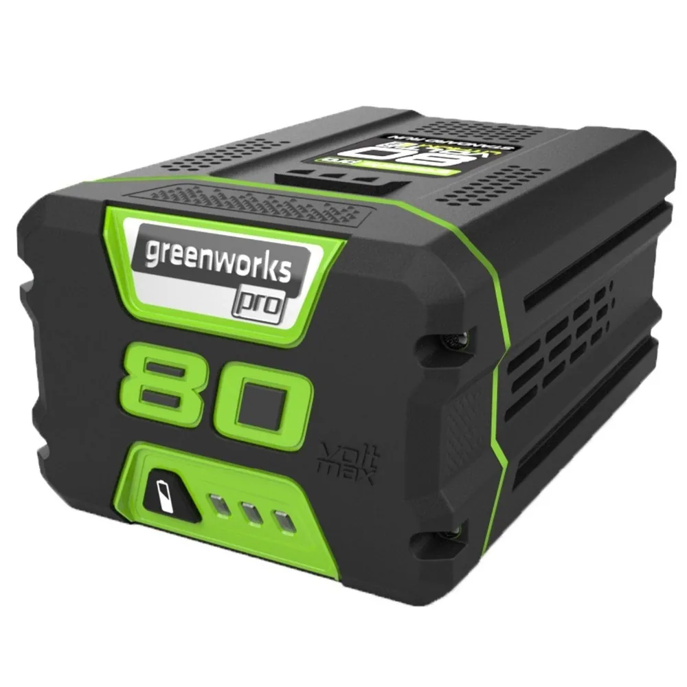 Открытый сад сдуватель листьев Greenworks Pro 80V 500 CFM DigiPro беспроводные 2.0ah аккумулятор и