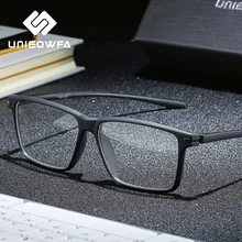 Черные TR90 компьютерные очки, оправа для мужчин, оптические очки для близорукости, анти-синий светильник, блокирующие очки для глаз, очки по рецепту