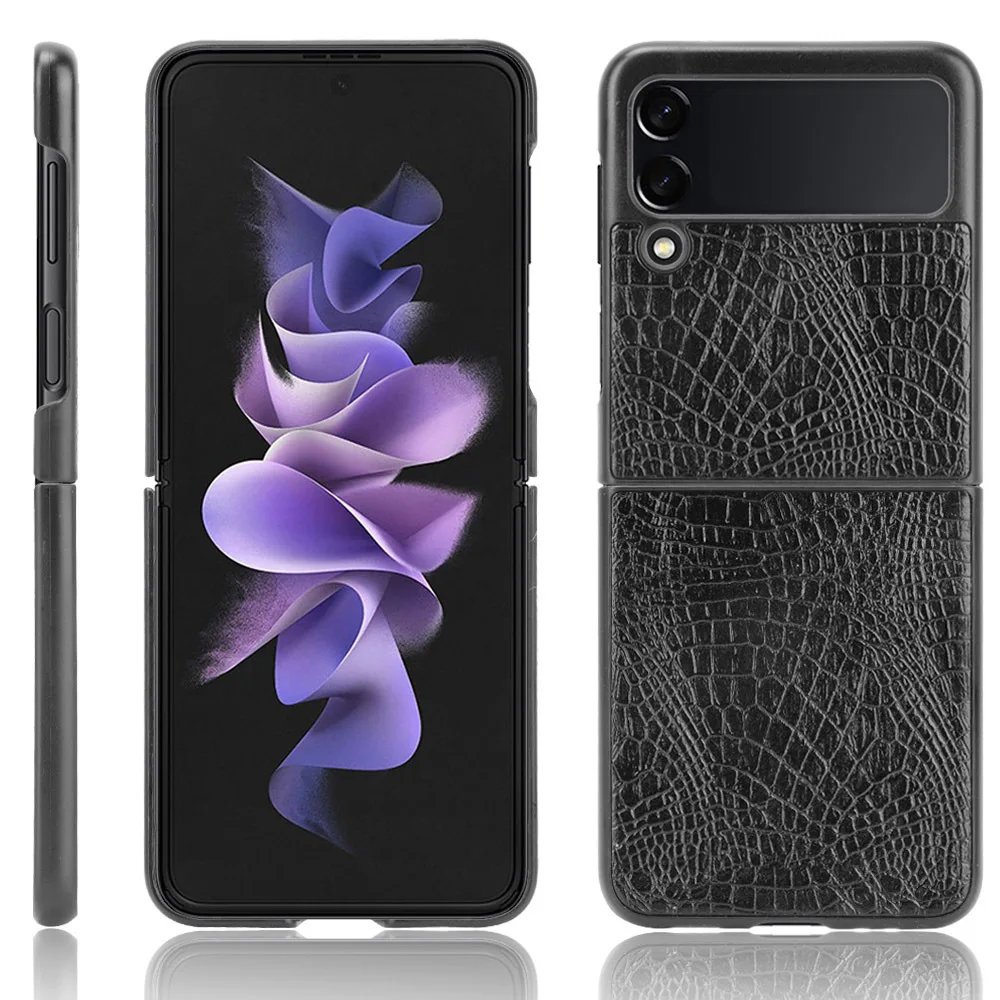 

Crocodile Pattern For Samsung Galaxy Z Flip 3 Case For Galaxy Z Flip3 5G Case